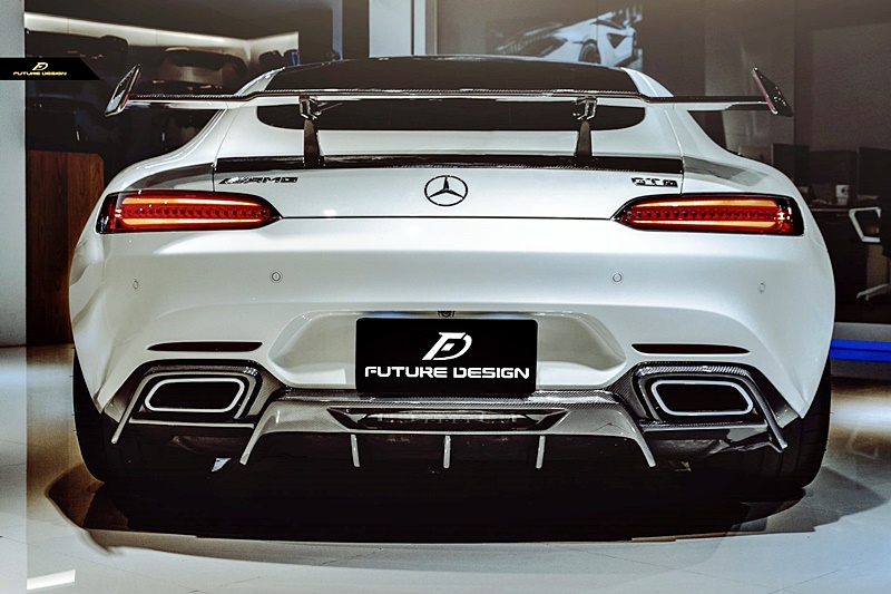 C190 GTs - RennTech style Carbon Rear Wing 02